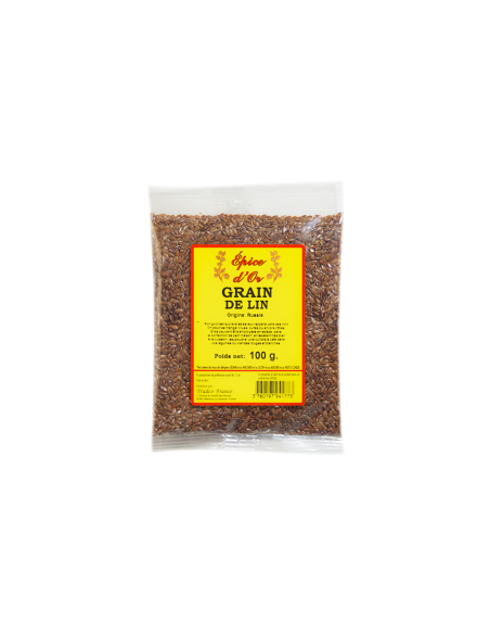 GRAIN DE LIN ENTIER 100G