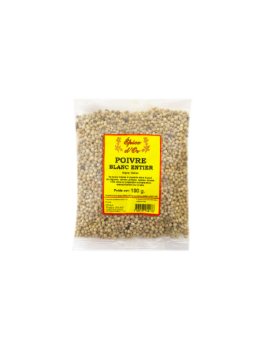 POIVRE BLANC ENTIER 100G