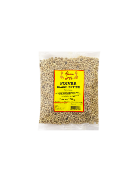 POIVRE BLANC ENTIER 100G