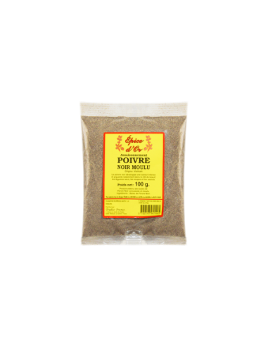 POIVRE NOIR MOULU 100G