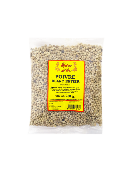 POIVRE BLANC ENTIER 250G