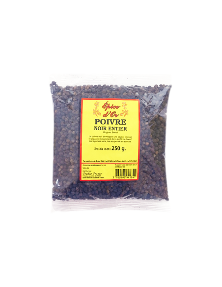POIVRE NOIR ENTIER 250G