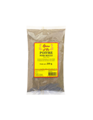 POIVRE NOIR MOULU 250G