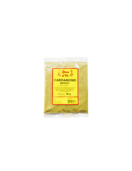 CARDAMONE VERTE MOULU 50G