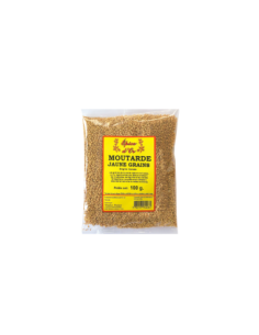 MOUTARDE JAUNE GRAINS 100G